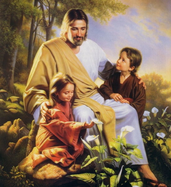 Jesús ama a los niños