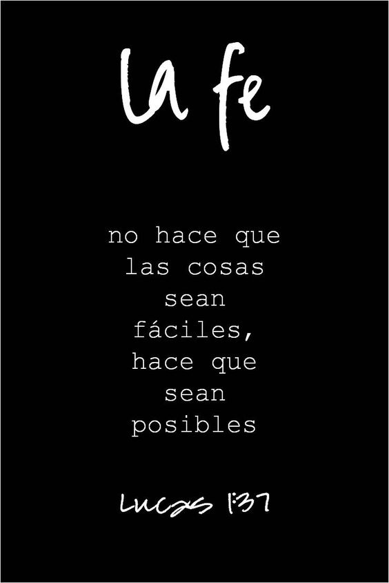 La fe