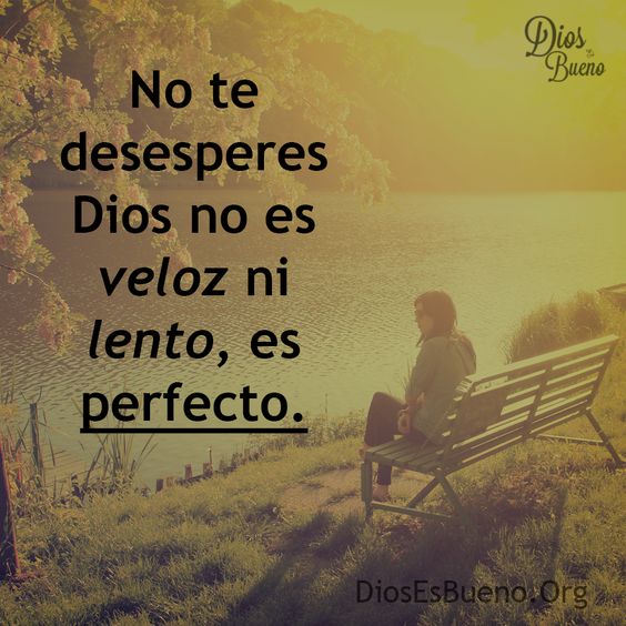 No te desesperes