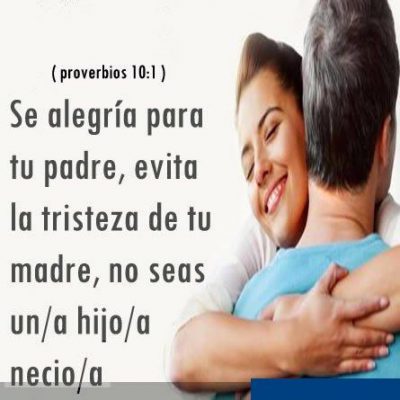 Se alegría para tus padres