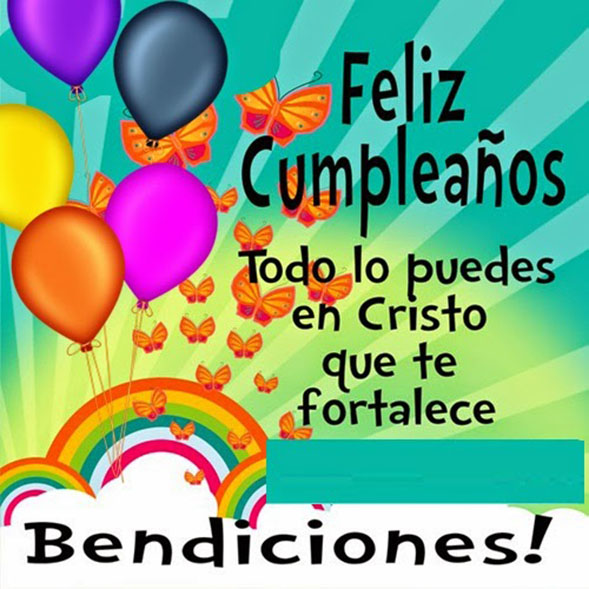 Felicidades por tu cumple