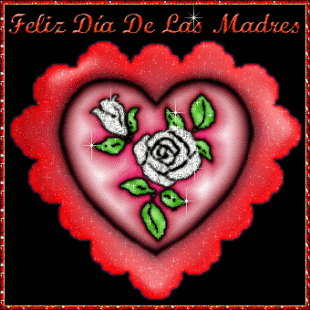 rosa y corazón 