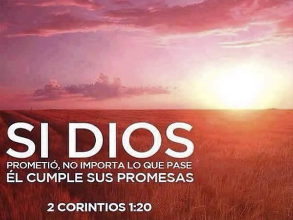 Confia en Dios y sus promesas