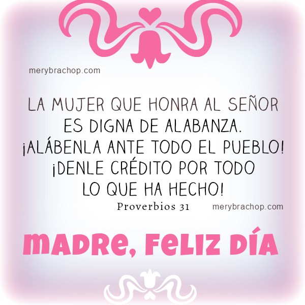 madre feliz día 