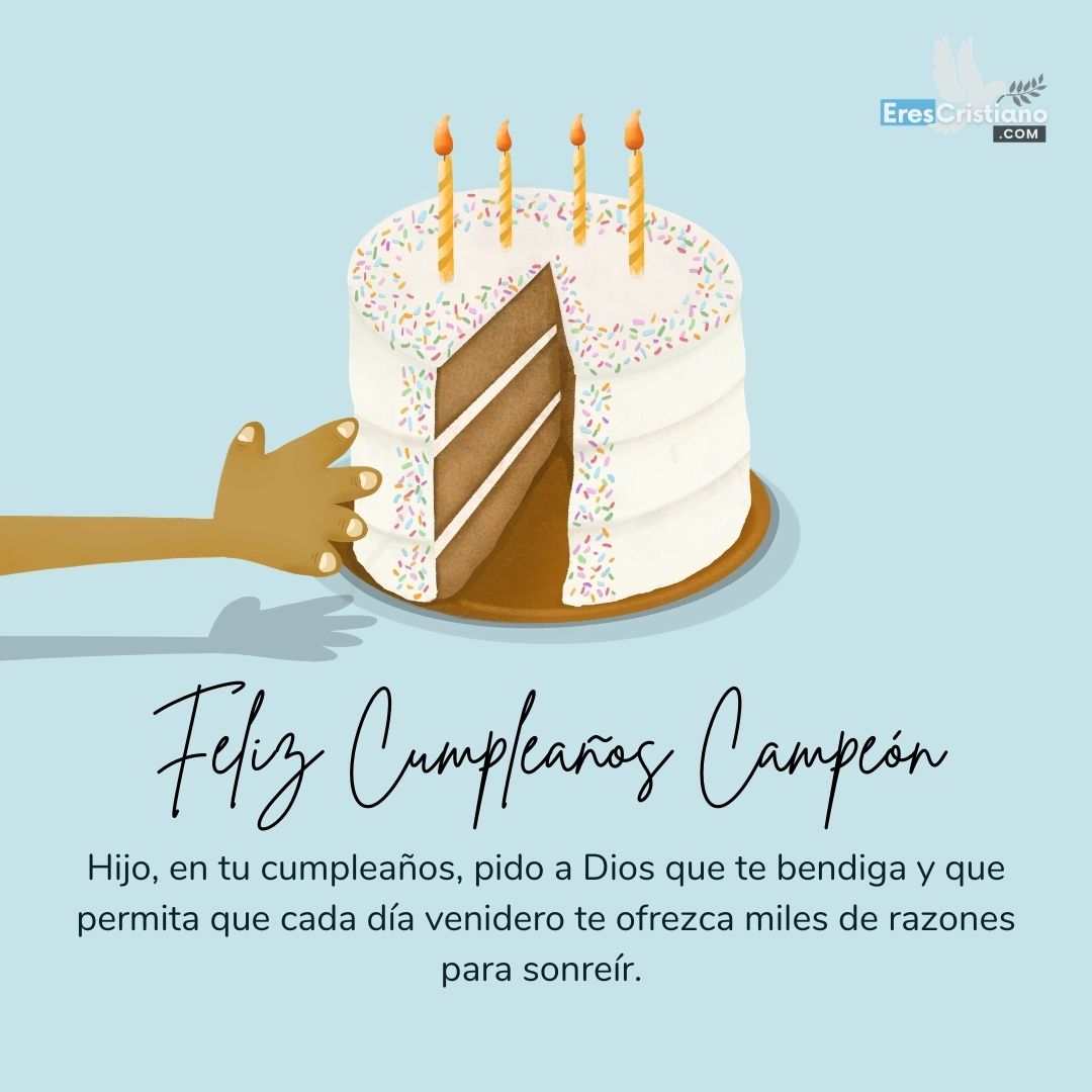 frases bonitas para un hijo en su cumpleaños