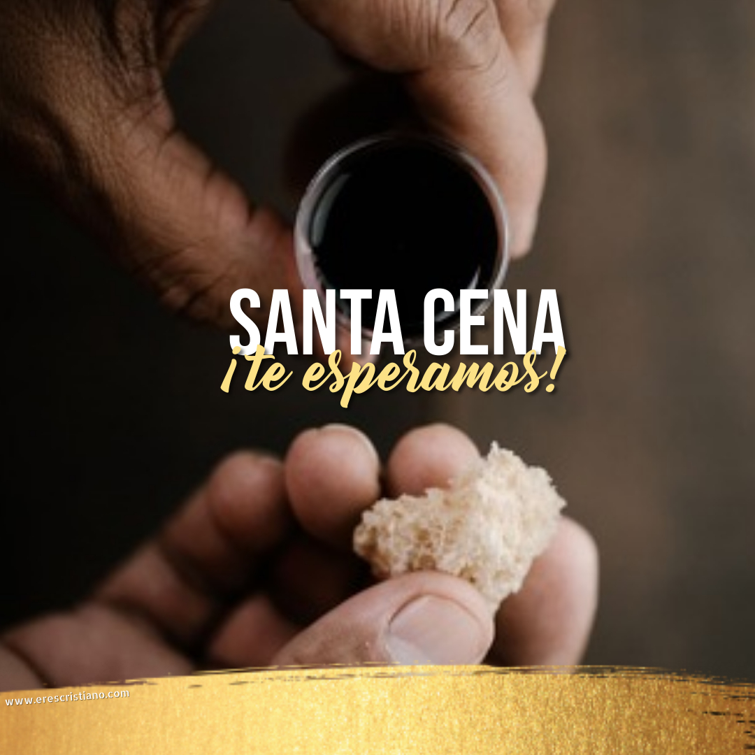 santa cena invitación