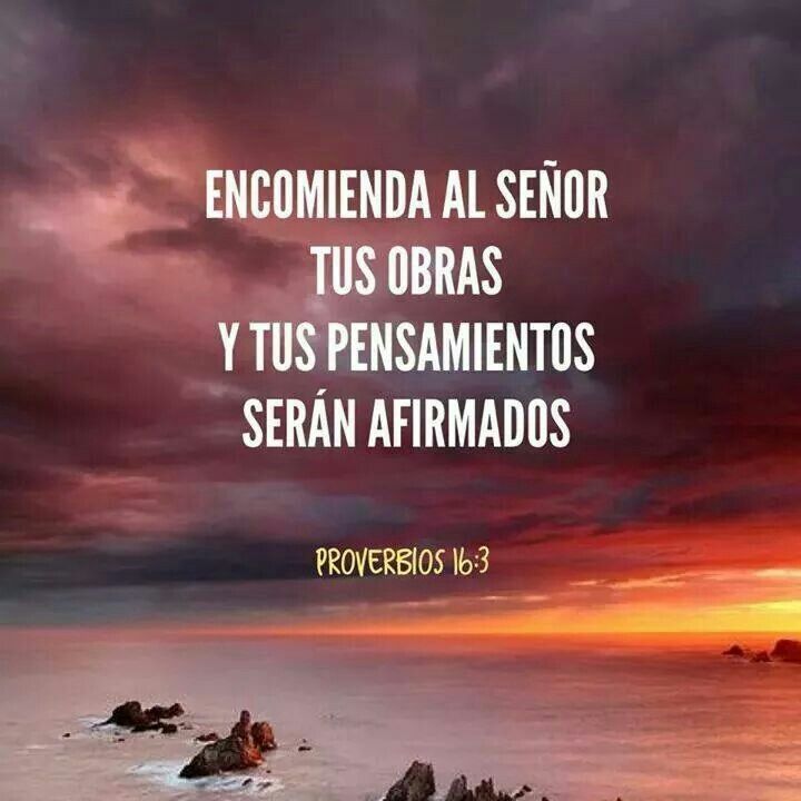 Proverbios 16:3