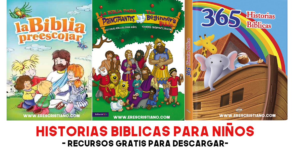 ▷ Historias Bíblicas para Niños (Descargar Recursos Gratis) ❤️⭐