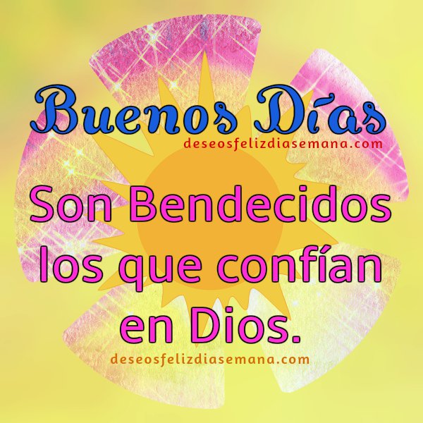 Confiar en Dios