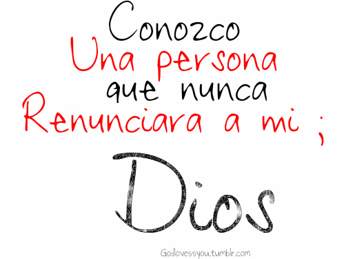 Dios no renuncia