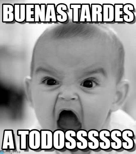 Buena tardes a todos