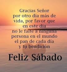 Feliz sábado