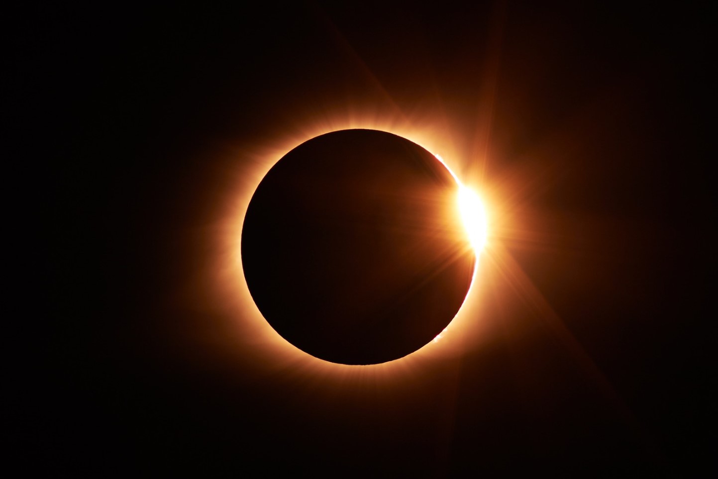 eclipse en el espacio