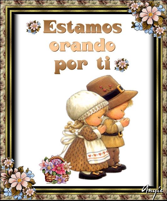 Niños de rodillas