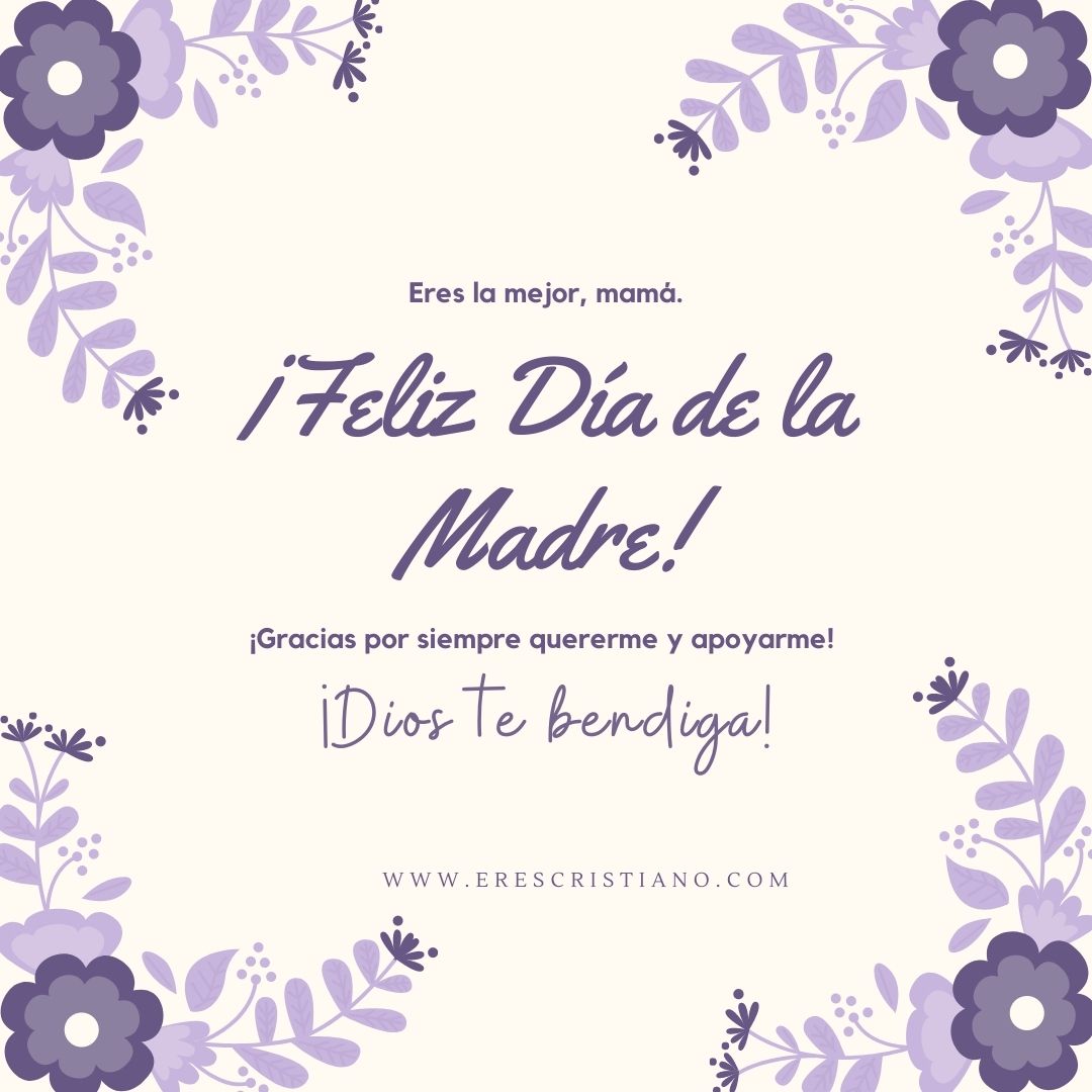 flores con frases de mamá