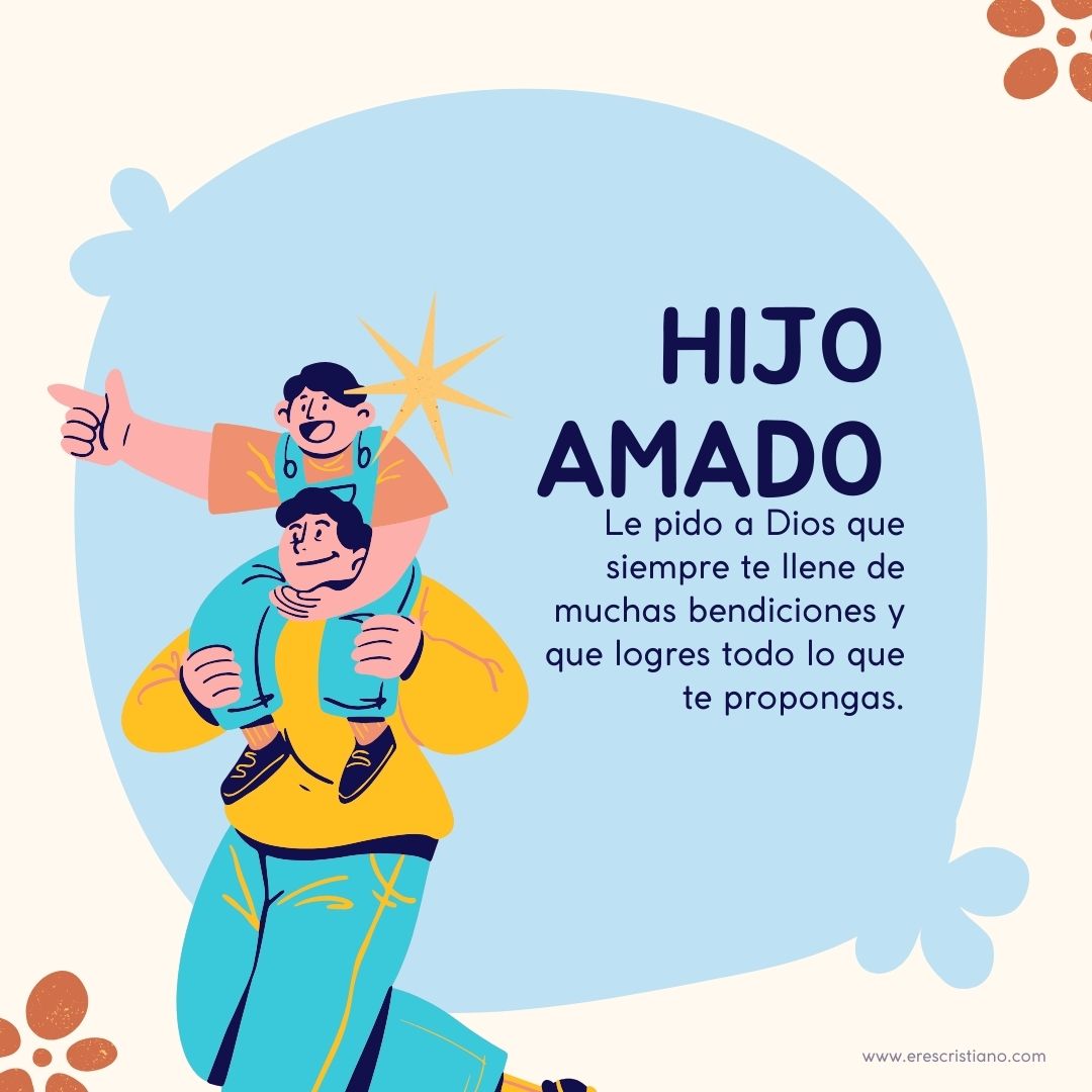 palabras de bendición para un hijo