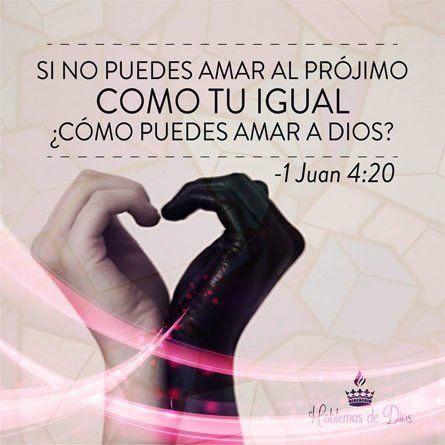 Amemos como Dios nos ordena