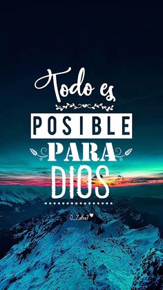 Solo ten fe