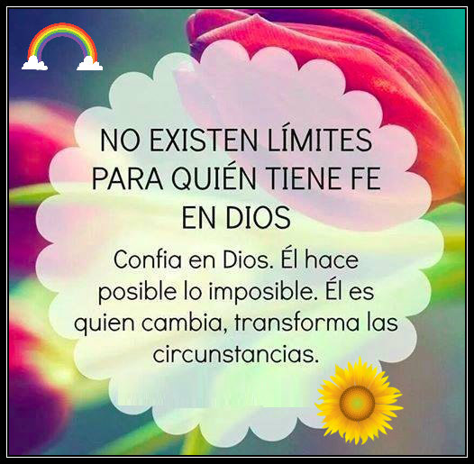 No hay límites en Dios