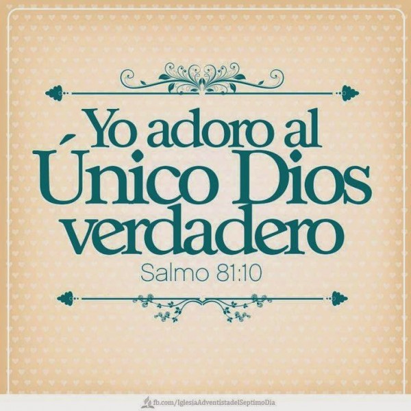 Al único Dios