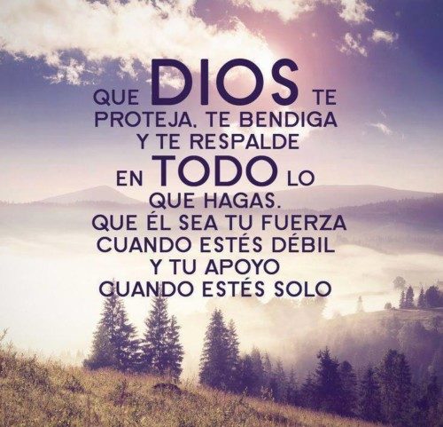Que Dios te guarde