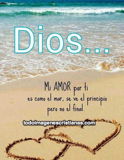 Así es mi amor por Dios