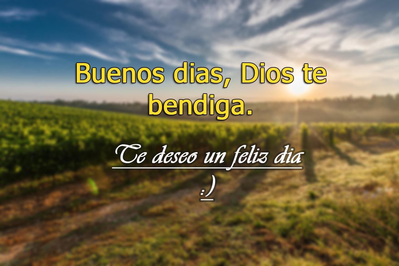 Te deseamos bendiciones