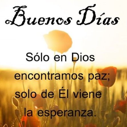 Confía en Dios