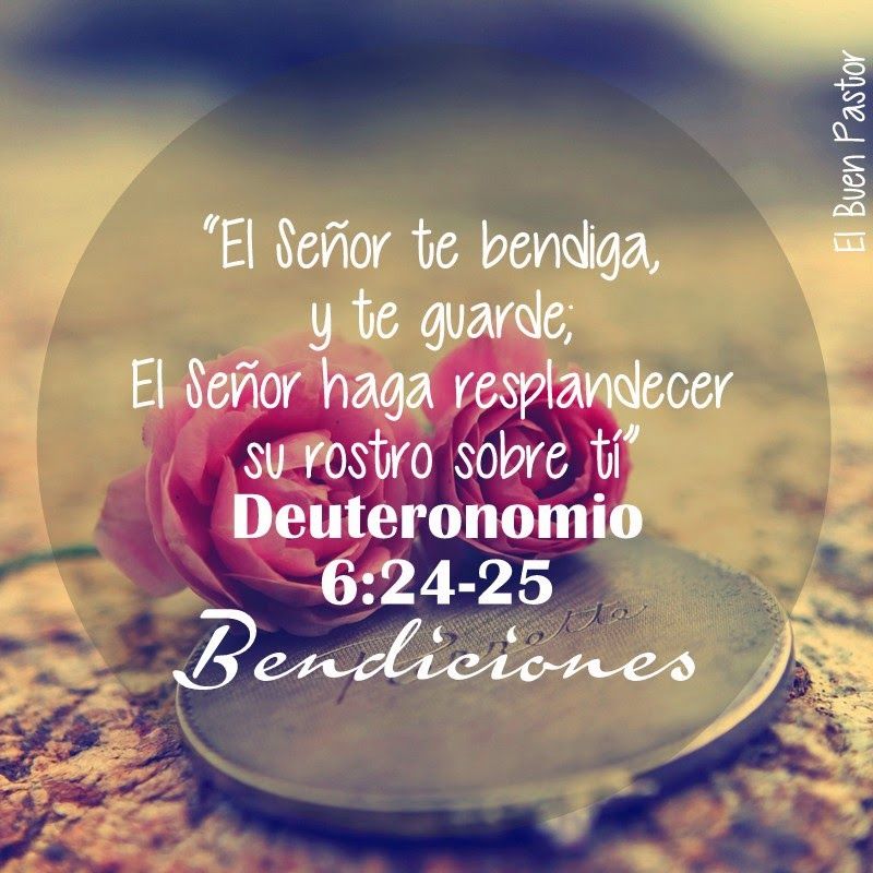 El Señor te bendiga