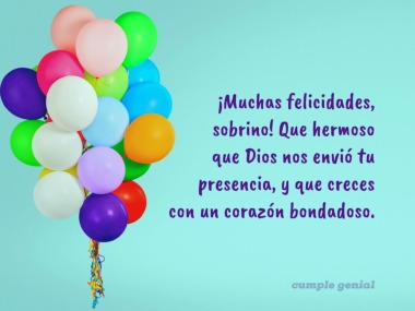 Dios te de larga vida