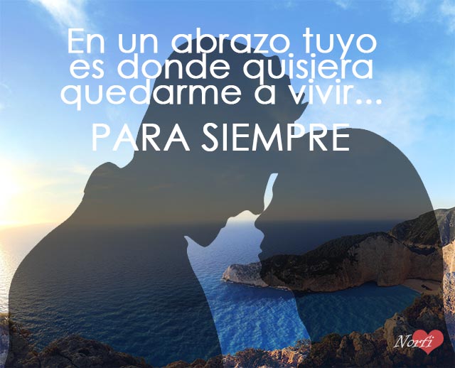 Vivir con abrazo tuyo