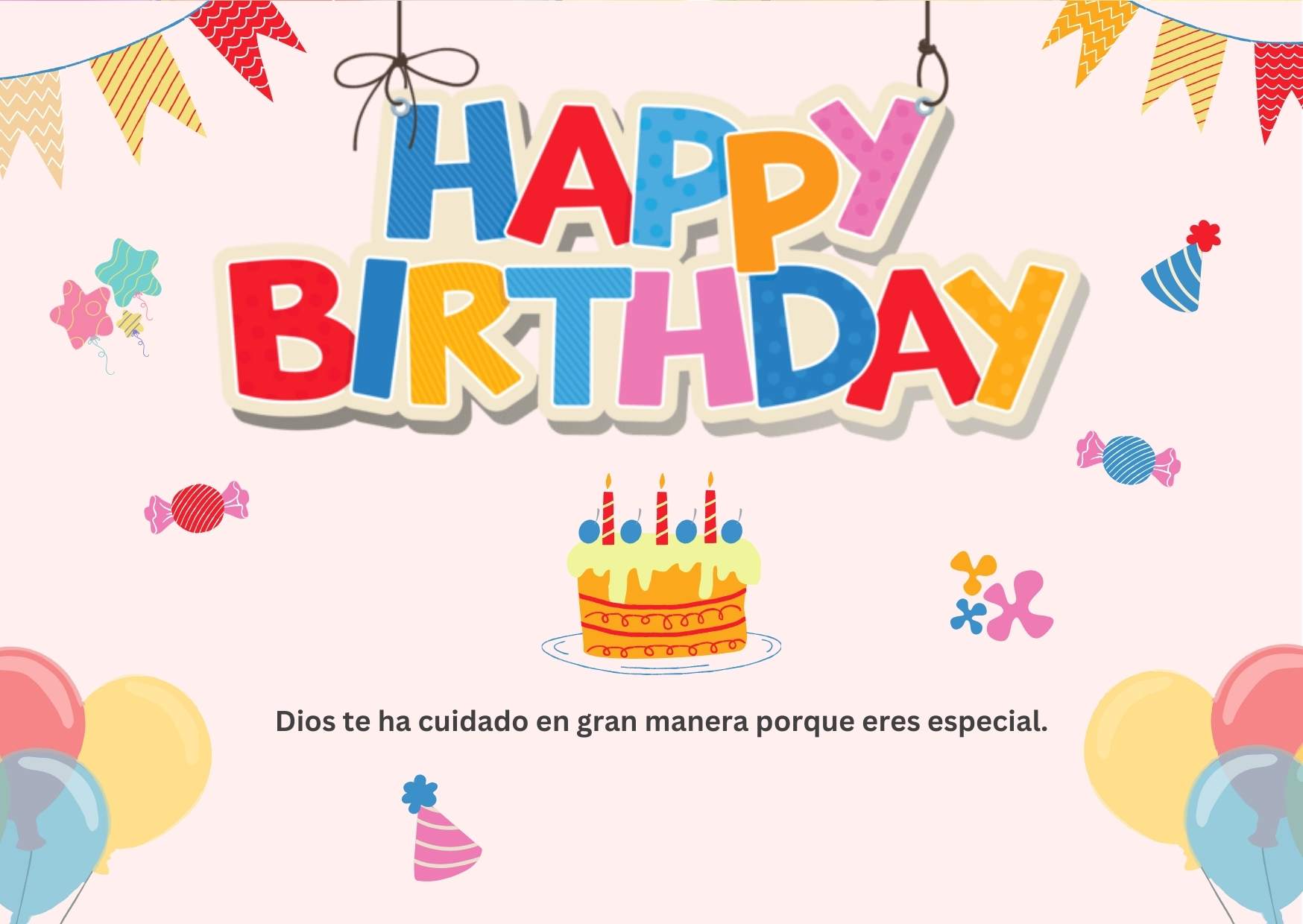 tarjetas de cumpleaños cristianas para editar