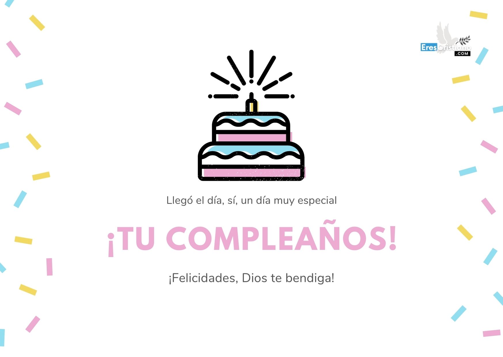 tarjetas de cumpleaños cristianas para facebook