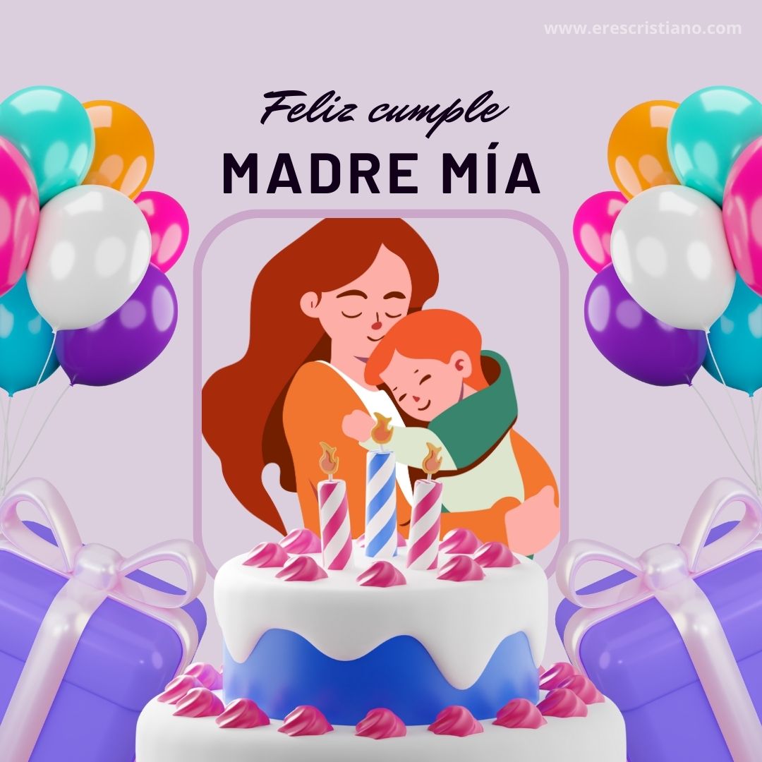 postales de cumpleaños para mamá