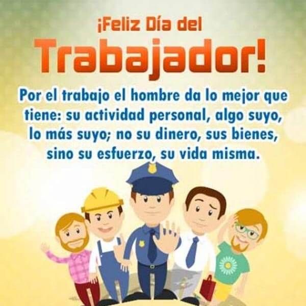 Imágenes del día del trabajador para Whatsapp