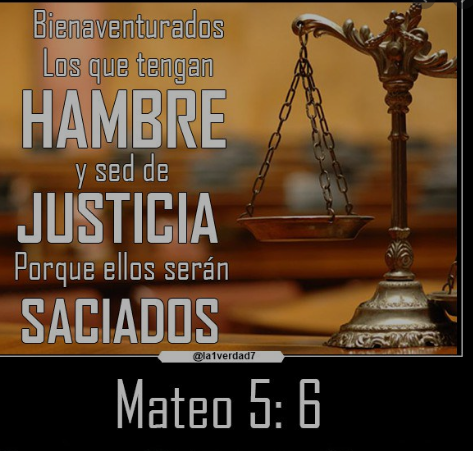 Busca la justicia de Dios