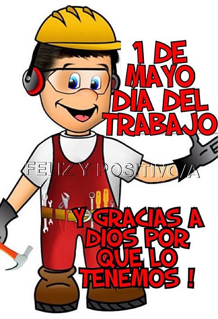 Gracias a Dios por el trabajo