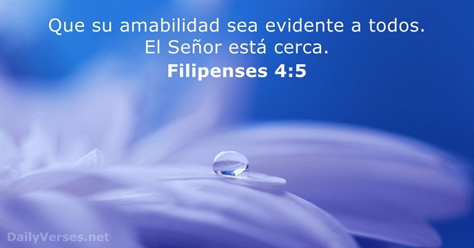 Filipenses 4:5