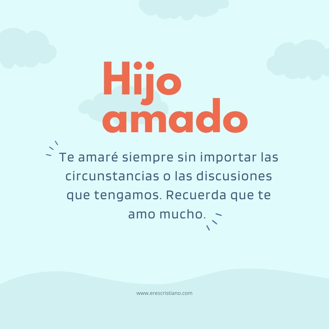 mi hijo amado, frases bonitas