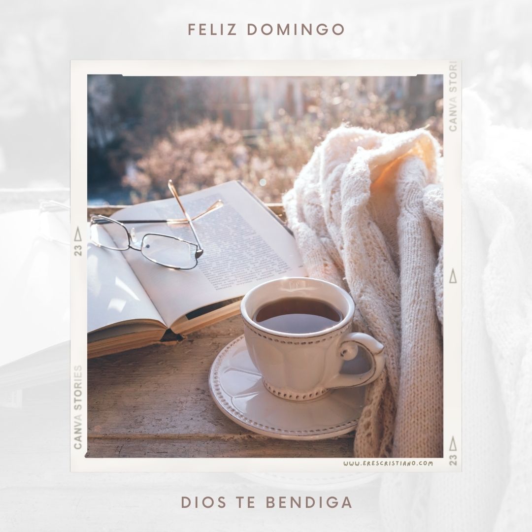 imágenes con frases cristianas de feliz domingo