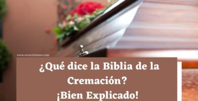 Conoce que dice la biblia sobre la cremación