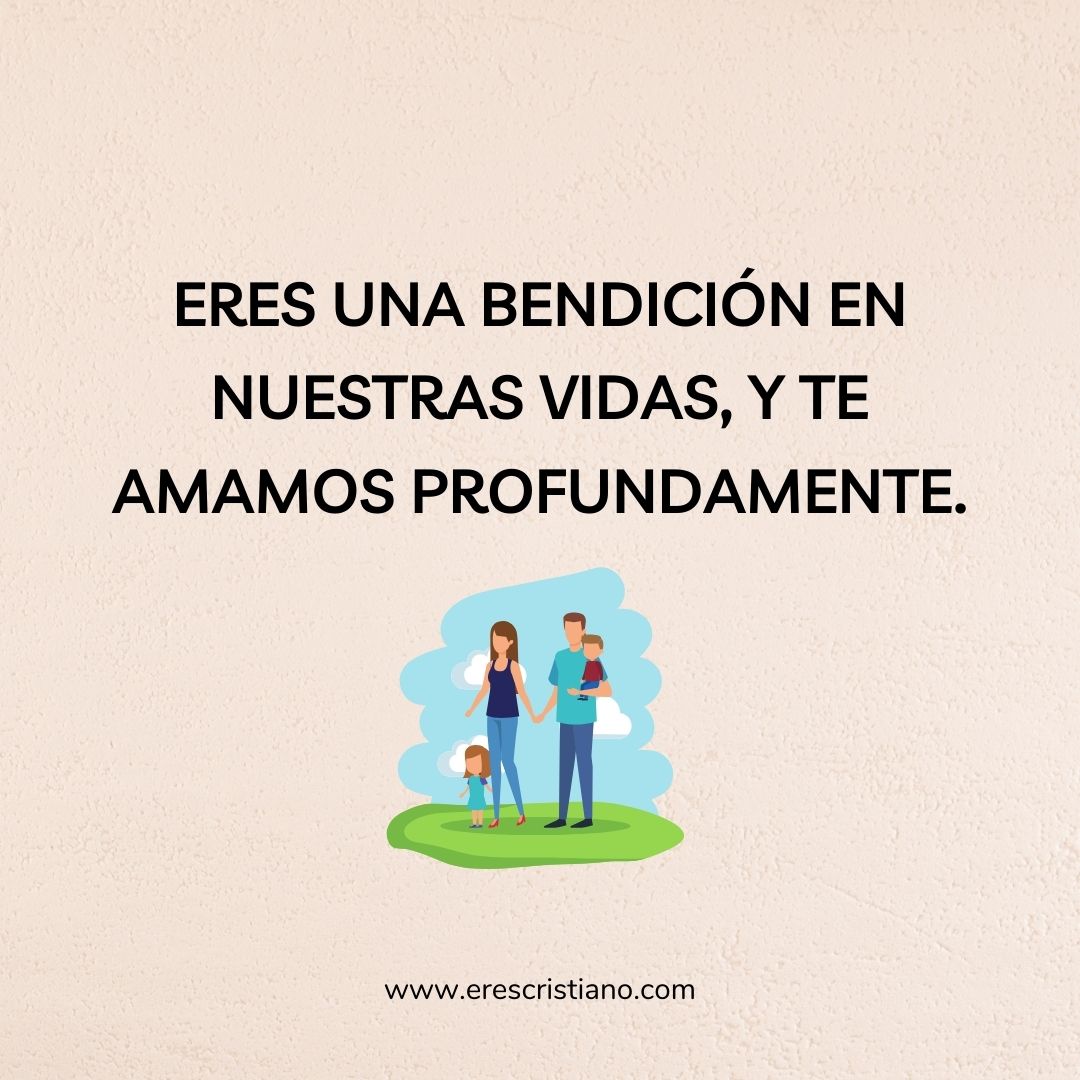 palabras de bendición para los hijos