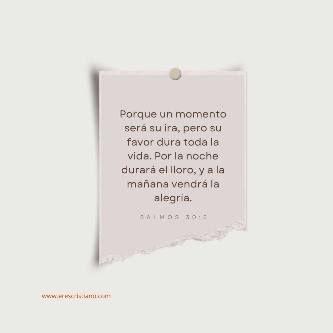 Salmos 30:5