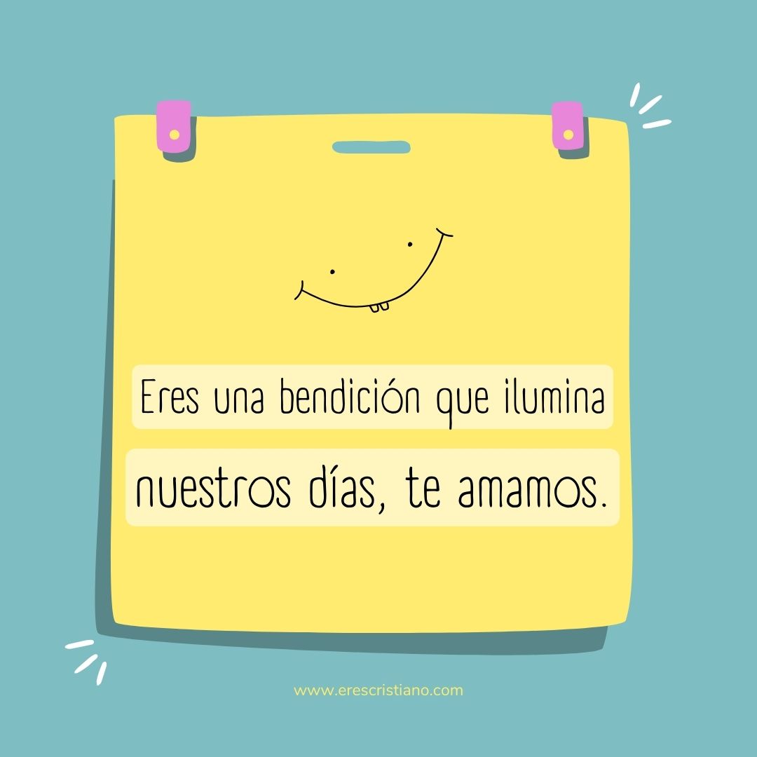 frases de bendicion para mi hijo