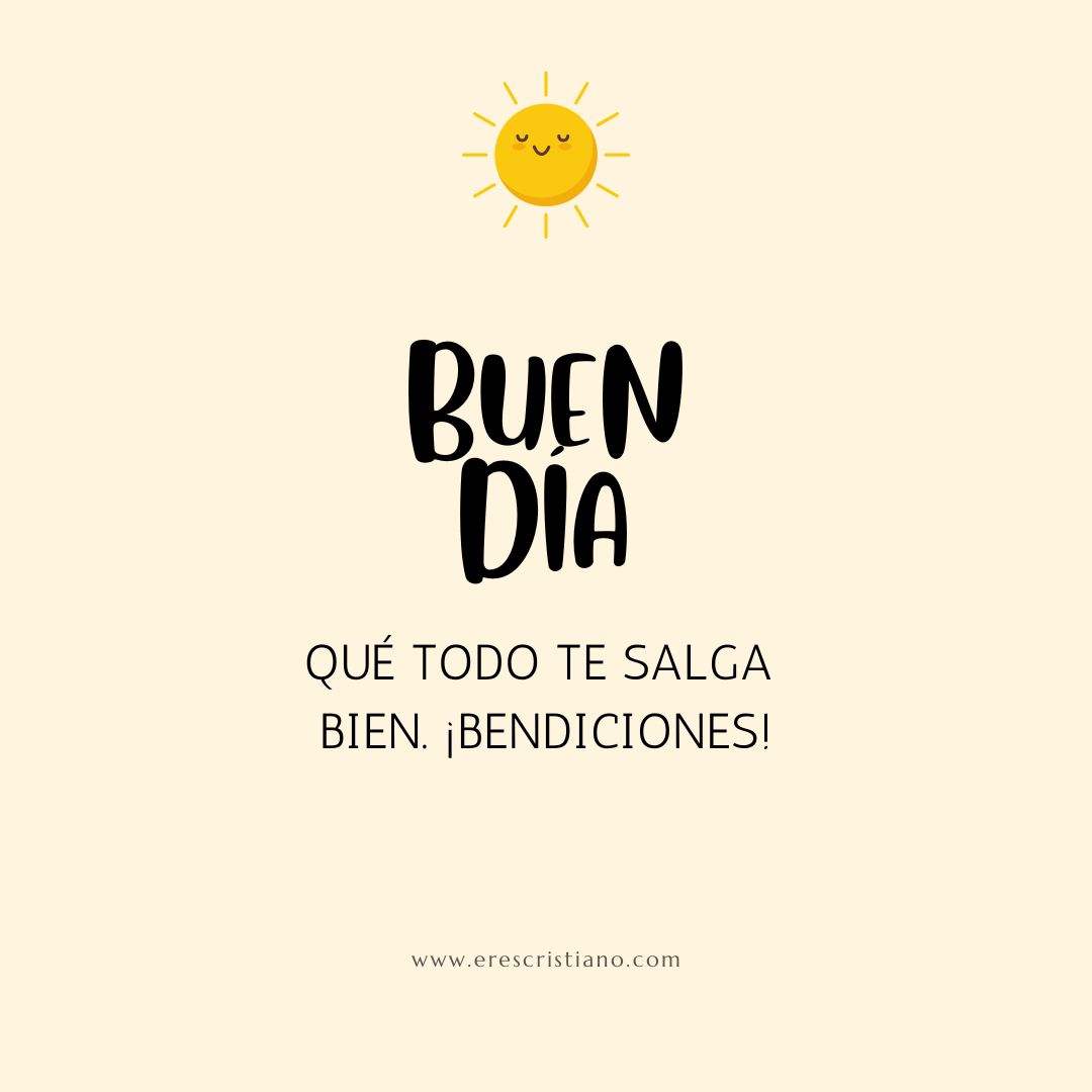Frases de buenos días para compartir 