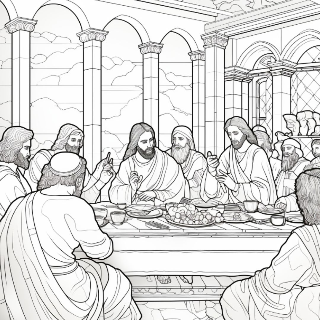 dibujo referente a semana santa