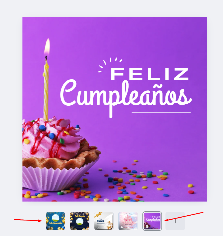 editar online tarjetas de cumpleaños